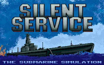 Silent Service - The Submarine Simulation screen shot title